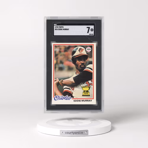 1978 Topps #36 Eddie Murray (SGC 7 NM)