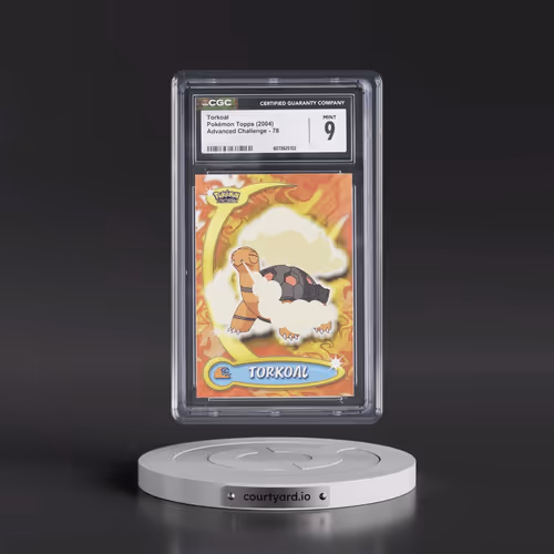 2004 Advanced Challenge #78 Torkoal (CGC 9 MINT)