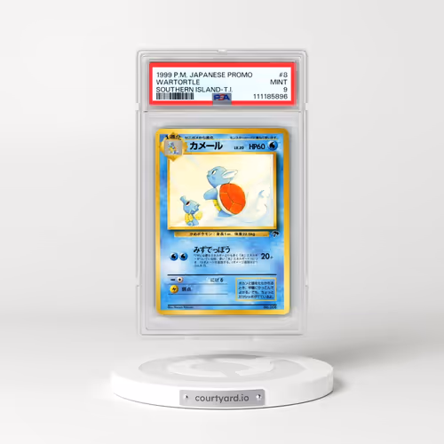 1999 Pokémon Promo Southern Islands #8 Wartortle - Southern Island-T.I. (PSA 9 MINT)