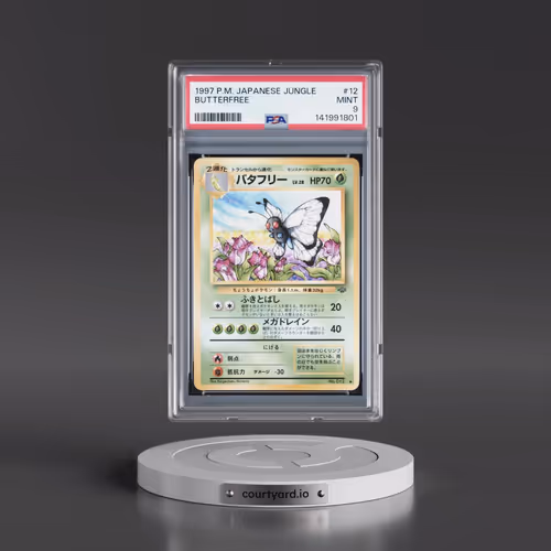 1997 Pokémon Jungle #012 Butterfree (PSA 9 MINT)