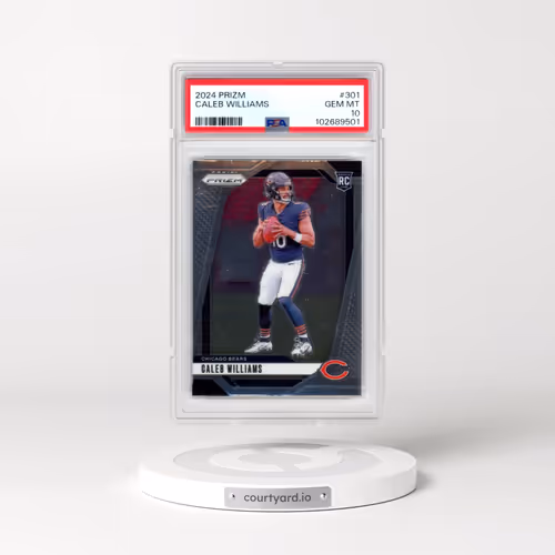 2024 Panini Prizm #301 Caleb Williams (PSA 10 GEM MINT)