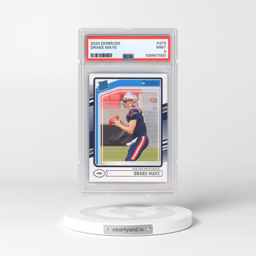 2024 Panini Donruss #379 Drake Maye (PSA 9 MINT)