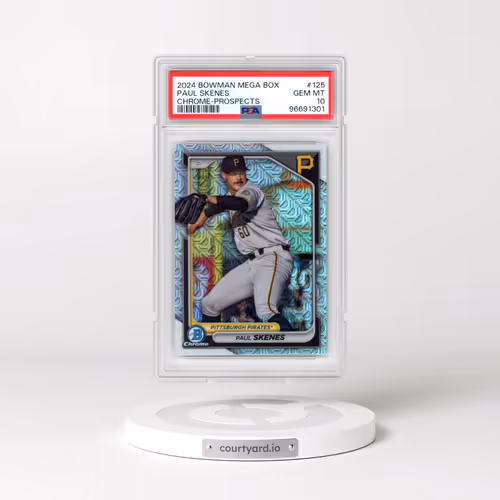 2024 Bowman Mega Box Chrome Prospects #125 Paul Skenes (PSA 10 GEM MINT)