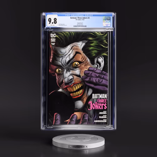Batman: Three Jokers #2 CGC 9.8 White Pages (DC Comics, 11/20)