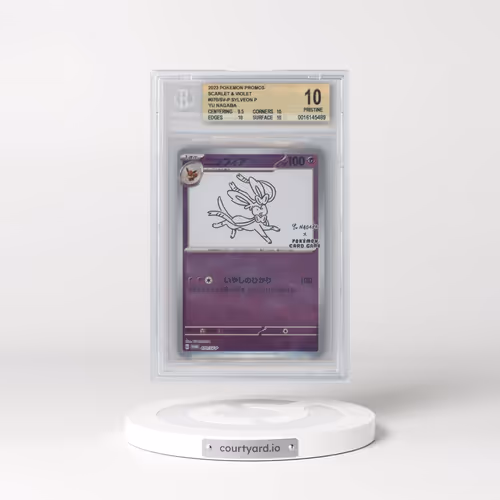 2022 Scarlet & Violet Promos #070 Sylveon - Reverse Holo YU NAGABA x Pokémon () (BGS 10 PRISTINE)