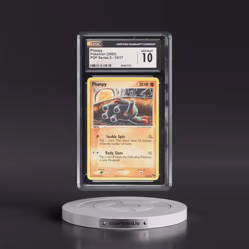2005 POP Series 2 #15/17 Phanpy (CGC 10 GEM MINT)