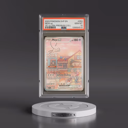 2023 Pokémon Svp EN-SV Black Star Promo #053 Mew EX - Holo 151 Ultra-Premium Collection (PSA 10 GEM