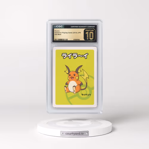 2019 Pokémon Old Maid Raichu (CGC 10 PRISTINE)
