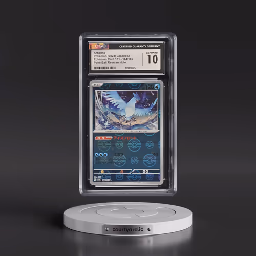 2023 Pokémon Card 151 #144/165 Articuno - Reverse Holo Poké Ball (CGC 10 GEM MINT)