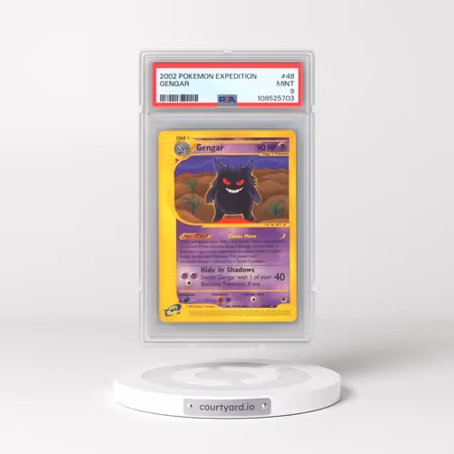 2002 Pokémon Expedition #48 Gengar (PSA 9 MINT)