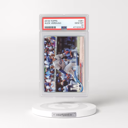 2018 Topps #281 Alex Verdugo (PSA 10 GEM MINT)