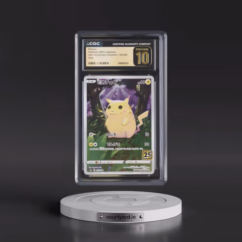 2021 25th Anniversary Collection #001/028 Pikachu - Holo (CGC 10 PRISTINE)