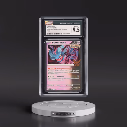 2024 Trick or Trade BOOster (2024) #078/162 Flutter Mane - Cosmos Holo (CGC 9.5 MINT+)