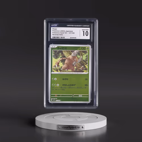 2023 Pokémon Card 151 #127/165 Pinsir - Reverse Holo Poké Ball (CGC 10 GEM MINT)