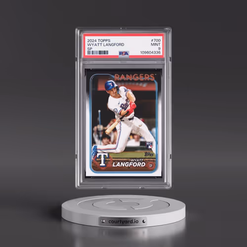 2024 Topps #700 Wyatt Langford - SP (PSA 9 MINT)