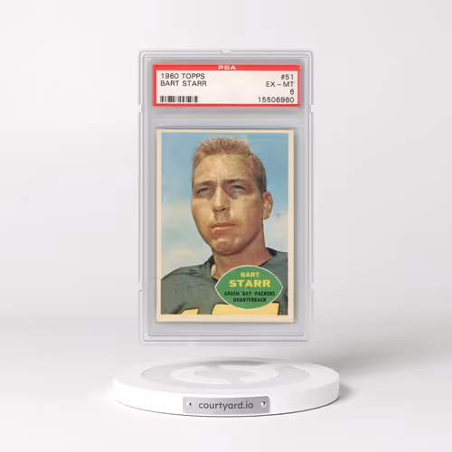 1960 Topps #51 Bart Starr (PSA 6 EX-MT)