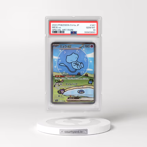 2023 Pokémon Sv4a-Shiny Treasure EX #347 Mew EX - Holo Special Art Rare (PSA 10 GEM MINT)
