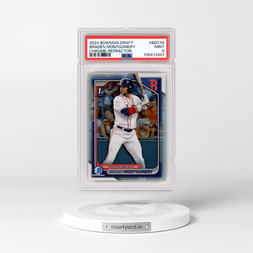 2024 Bowman Draft #BDC58 Braden Montgomery - Chrome-Refractor (PSA 9 MINT)