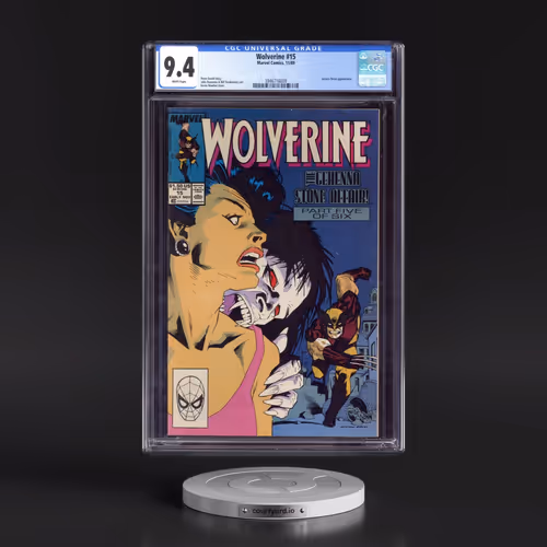 Wolverine #15 CGC 9.4 White Pages (Marvel Comics, 11/89) - Universal