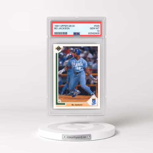 1991 Upper Deck #545 Bo Jackson (PSA 10 GEM MINT)