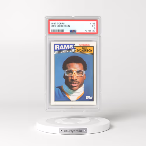 1987 Topps #146 Eric Dickerson (PSA 5 EX)