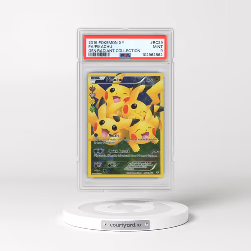2016 Pokémon XY Generations Radiant Collection #RC29 Pikachu - Full Art (PSA 9 MINT)