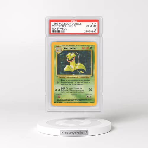 1999 Jungle #14 Victreebel - Holo No Symbol (PSA 10 GEM MINT)