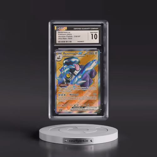 2023 Obsidian Flames - OBF EN #216/197 Revavroom ex - Ultra Rare Holo (CGC 10 GEM MINT)