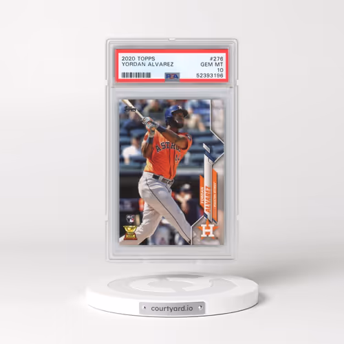 2020 Topps #276 Yordan Alvarez (PSA 10 GEM MINT)