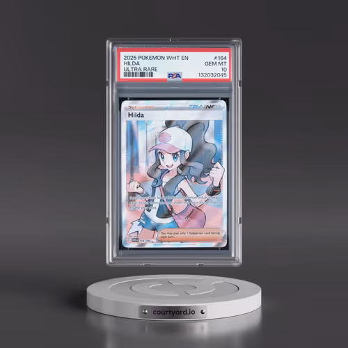 2025 Pokémon Wht EN-White Flare #164 Hilda - Ultra Rare (PSA 10 GEM MINT)