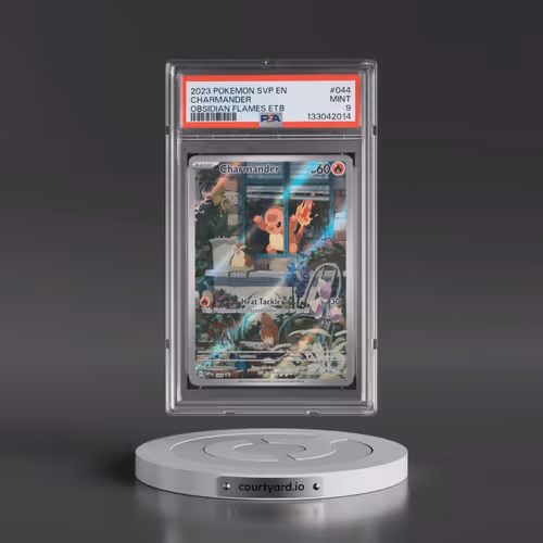 2023 Pokémon Svp EN-SV Black Star Promo #044 Charmander - Obsidian Flames Elite Trainer Box (PSA 9 M