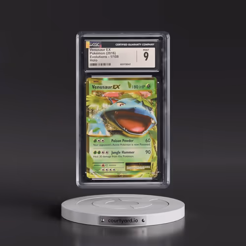 2016 Evolutions #1/108 Venusaur EX - Holo (CGC 9 MINT)