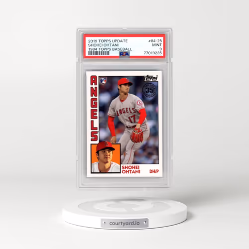 2019 Topps Update 1984 Topps Baseball #84-25 Shohei Ohtani (PSA 9 MINT)