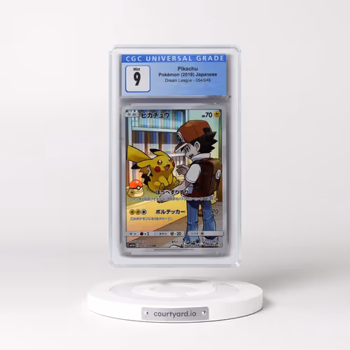 2019 Dream League #054/049 Pikachu - Character Rare Holo (CGC 9 MINT)