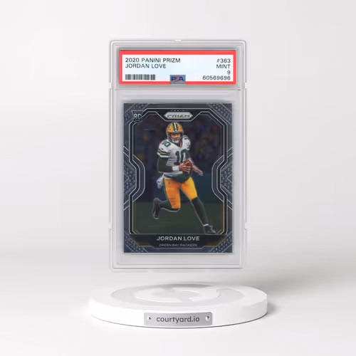 2020 Panini Prizm #363 Jordan Love (PSA 9 MINT)