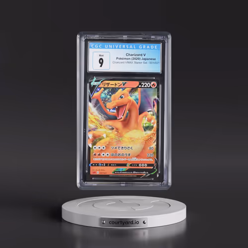 2020 Charizard VMAX Starter Set - SC (Red) #001/021 Charizard V - Holo (CGC 9 MINT)