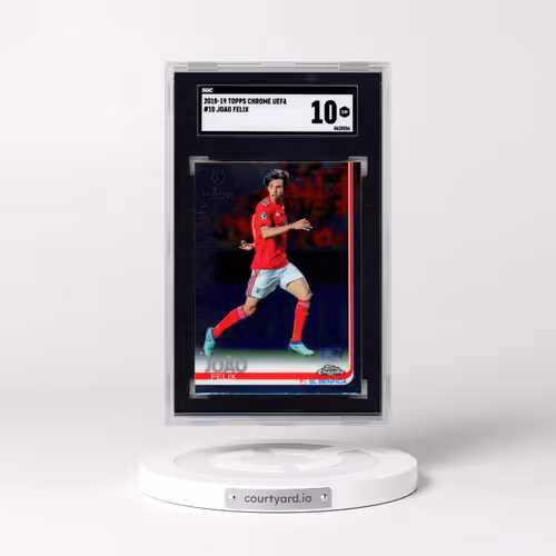 2018 Topps Chrome Uefa #10 Joao Felix (SGC 10 GEM MINT)