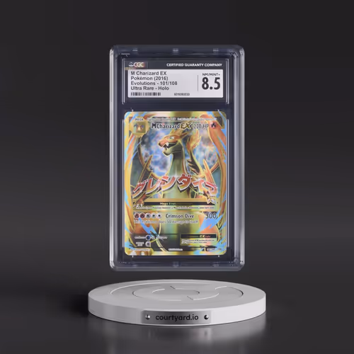 2016 Evolutions #101/108 M Charizard EX - Ultra Rare Holo (CGC 8.5 NM-MT+)