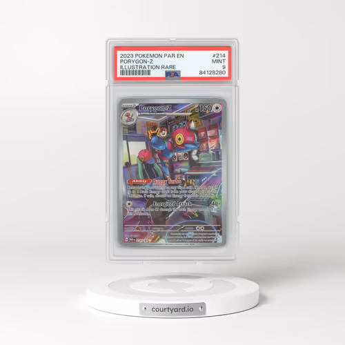 2023 Paradox Rift #214 Porygon-Z - Full Art Holo (PSA 9 MINT)