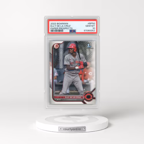 2022 Bowman Paper Prospects #BP50 Elly de La Cruz (PSA 10 GEM MINT)