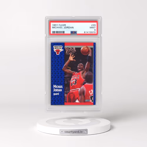 1991 Fleer #29 Michael Jordan (PSA 9 MINT)
