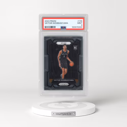 2023 Panini Prizm #136 Victor Wembanyama (PSA 9 MINT)