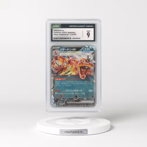 2023 Pokémon Sv4a-Shiny Treasure EX #115 Charizard EX - Holo (CGC 9 MINT)