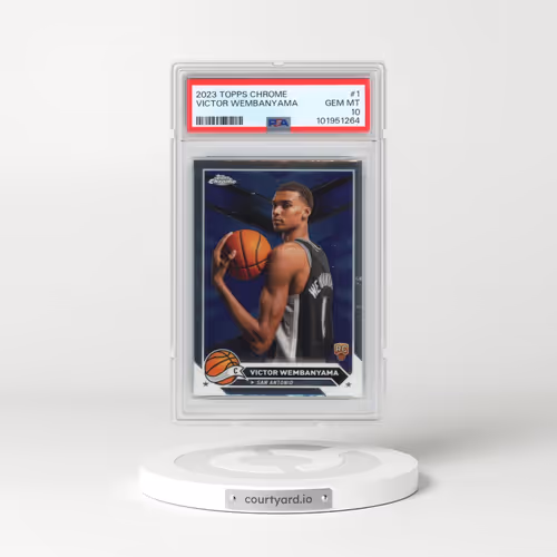 2023 Topps Chrome #1 Victor Wembanyama (PSA 10 GEM MINT)