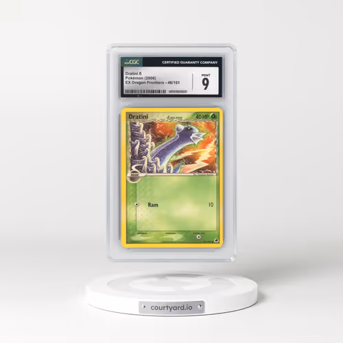 2006 EX Dragon Frontiers #46/101 Dratini δ - Non-Holo (CGC 9 MINT)