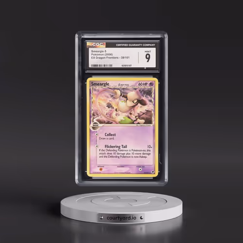 2006 EX Dragon Frontiers #39/101 Smeargle δ (CGC 9 MINT)