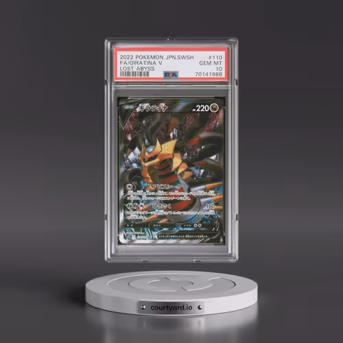 2022 Pokémon Sword & Shield Lost Abyss #110 Giratina V - Holo Full Art (PSA 10 GEM MINT)