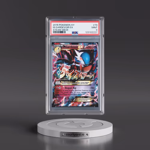 2016 Pokémon XY Steam Siege #79 M Gardevoir EX - Holo (PSA 9 MINT)