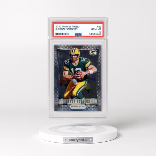 2012 Panini Prizm #69 Aaron Rodgers (PSA 10 GEM MINT)