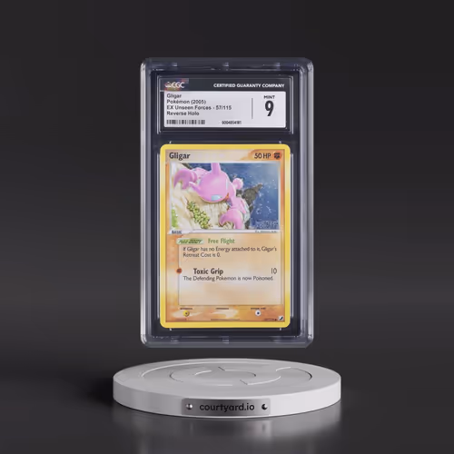 2005 EX Unseen Forces #57/115 Gligar - Reverse Holo (CGC 9 MINT)